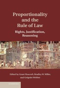 Cover: Proportionality and the Rule of Law - Cambridge University Press