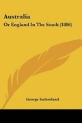 Cover: Australia - Kessinger Publishing