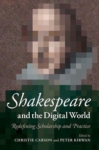 Enlarge image Cover: Shakespeare and the Digital World - Cambridge University Press