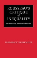 Cover: Rousseau's Critique of Inequality - Cambridge University Press