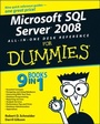 Cover: Microsoft SQL Server 2008 All-in-One Desk Reference For Dummies - Wiley