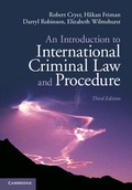 Cover: An Introduction to International Criminal Law and Procedure - Cambridge University Press