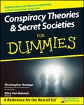 Cover: Conspiracy Theories and Secret Societies For Dummies - Wiley