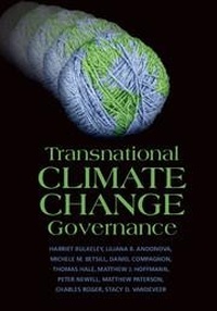 Abbildung von: Transnational Climate Change Governance - Cambridge University Press