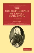 Cover: The Correspondence of Samuel Richardson 6 Volume Set - Cambridge University Press