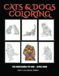Cover: New Coloring Books (Cats and Dogs) - Elige Cogniscere