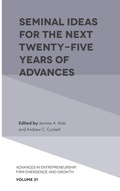 Cover: Seminal Ideas for the Next Twenty-Five Years of Advances - Emerald Publishing Limited