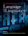 Cover: An Introduction to Language and Linguistics - Cambridge University Press