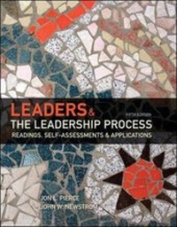 Enlarge image Cover: Leaders and the Leadership Process - McGraw Hill Higher Education