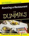 Cover: Running a Restaurant For Dummies - Wiley