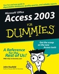 Cover: Access 2003 For Dummies - Wiley
