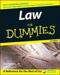 Cover: Law For Dummies - Wiley