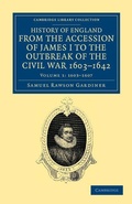 Cover: History of England from the Accession of James I to the Outbreak of the Civil War, 1603-1642 - Cambridge University Press