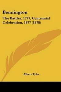 Enlarge image Cover: Bennington - Kessinger Publishing