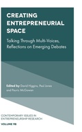 Cover: Creating Entrepreneurial Space - Emerald Publishing Limited