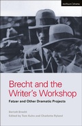 Cover: Brecht and the Writer's Workshop - Methuen Drama