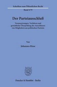 Abbildung von: Der Parteiausschluß. - fibre
