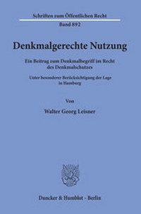 Abbildung von: Denkmalgerechte Nutzung - fibre