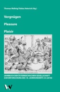 Cover: Vergn&uuml;gen / Pleasure / Plaisir - Winkler, Dieter