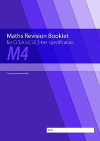 Enlarge image Cover: Maths Revision Booklet M4 for CCEA GCSE 2-tier Specification - Colourpoint Educational