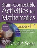 Cover: Brain-Compatible Activities for Mathematics, Grades 4-5 - Skyhorse Publishing