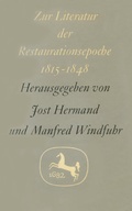 Cover: Zur Literatur der Restaurationsepoche 1815-1848 - J.B. Metzler