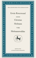 Cover: Christian Hofmann von Hofmannswaldau - J.B. Metzler