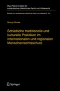 Bild: Sch&auml;dliche traditionelle und kulturelle Praktiken im internationalen und regionalen Menschenrechtsschutz - Springer
