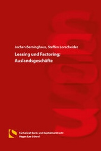 Abbildung von: Leasing und Factoring; Auslandsgeschäfte - Hagener Wissenschaftsverlag