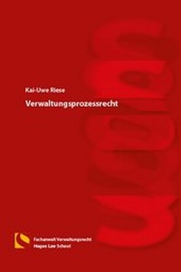 Abbildung von: Verwaltungsprozessrecht - Hagener Wissenschaftsverlag