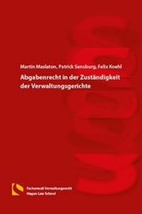 Abbildung von: Abgabenrecht in der Zuständigkeit der Verwaltungsgerichte - Hagener Wissenschaftsverlag
