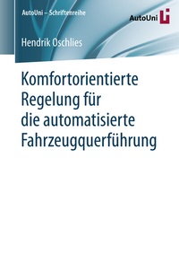 Abbildung von: Komfortorientierte Regelung für die automatisierte Fahrzeugquerführung - Springer