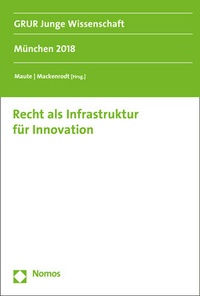 Abbildung von: Recht als Infrastruktur für Innovation - Nomos