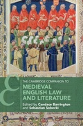 Cover: The Cambridge Companion to Medieval English Law and Literature - Cambridge University Press
