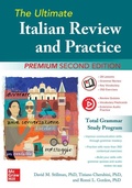 Cover: The Ultimate Italian Review and Practice, Premium Second Edition - McGraw-Hill Education