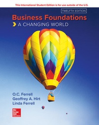 Enlarge image Cover: ISE Business Foundations: A Changing World - McGraw-Hill Education
