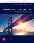 Cover: ISE Managerial Accounting: Creating Value in a Dynamic Business Environment - McGraw-Hill Education