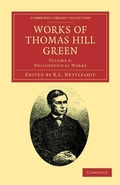 Cover: Works of Thomas Hill Green - Cambridge University Press