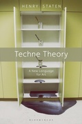 Cover: Techne Theory - Bloomsbury Academic
