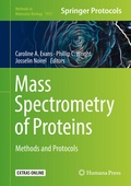 Cover: Mass Spectrometry of Proteins - Humana Press Inc.