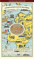 Cover: United Nations Map of The World 1946 - Mapseeker Archive Publishing