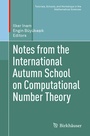 Cover: Notes from the International Autumn School on Computational Number Theory - Birkhäuser