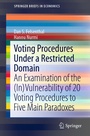 Cover: Voting Procedures Under a Restricted Domain - Springer