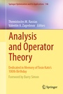 Cover: Analysis and Operator Theory - Springer