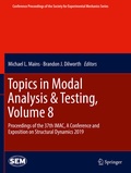 Cover: Topics in Modal Analysis & Testing, Volume 8 - Springer
