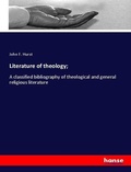 Cover: Literature of theology; - Hansebooks
