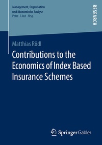 Abbildung von: Contributions to the Economics of Index Based Insurance Schemes - Springer Gabler