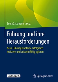 Abbildung von: Führung und ihre Herausforderungen - Springer Gabler