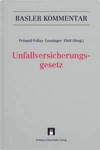 Enlarge image Cover: Unfallversicherungsgesetz - Helbing & Lichtenhahn