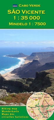 Abbildung von: Cabo Verde: São Vicente 1:35000, Mindelo 1:7500 - AB Kartenverlag
